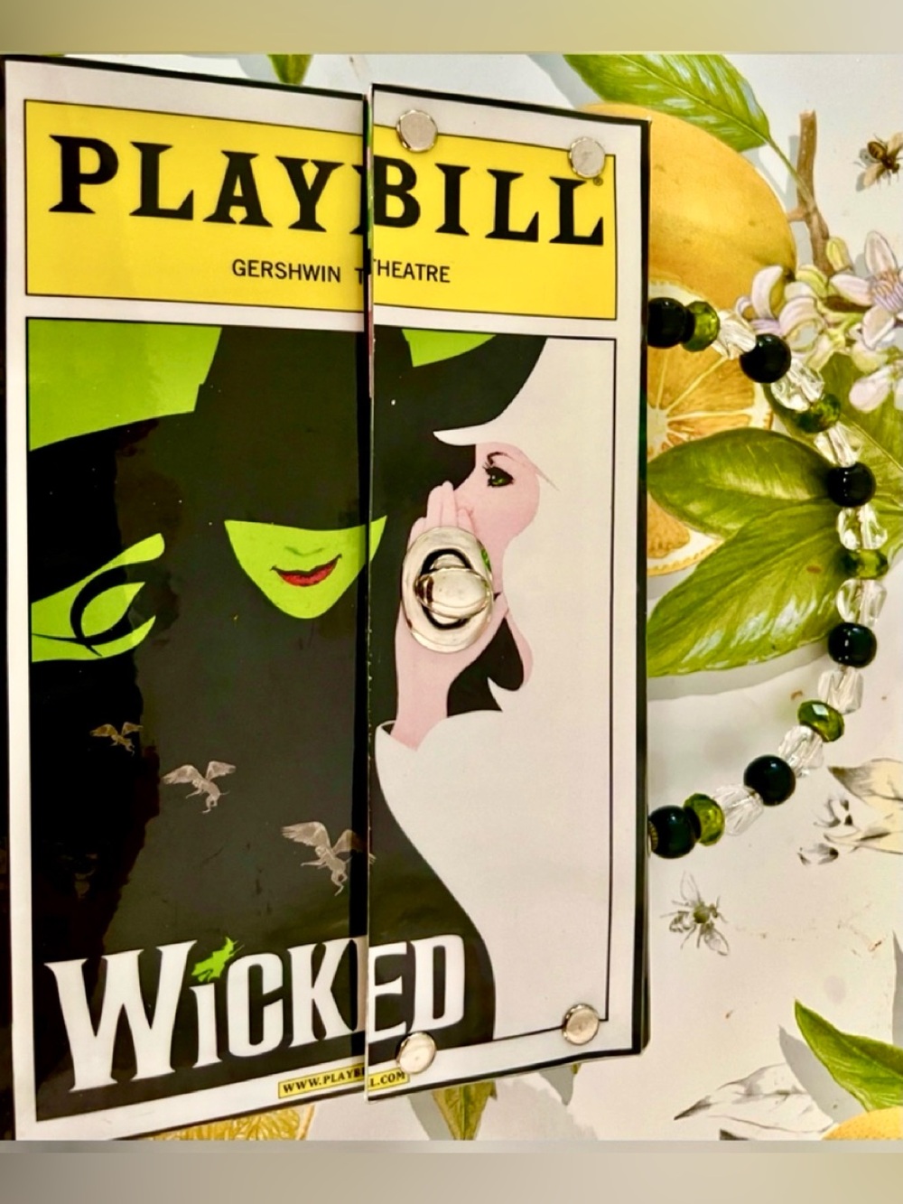 WICKED Playbill Purse Lovely Condition!